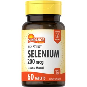 Sundance Selenium 200mcg | 60 Tablets | High Potency Formula - 1 of 3