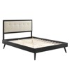 Modway Willow Queen Wood Platform Bed With Splayed Legs - 2 of 4