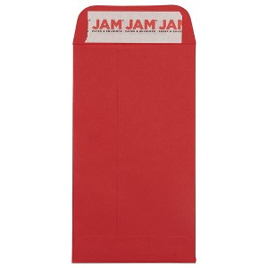 JAM PAPER #6 Coin Business Envelopes with Peel and Seal Closure - 3 3/8 x 6 - White - 50/Pack - 1 of 1