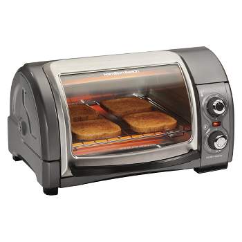 Hamilton Beach Stainless Steel 6-Slice Toaster Oven - Silver (31411) for  sale online