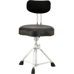 Pearl Roadster D3500BR Multi-Core Saddle Throne w/Backrest Black - 1 of 4
