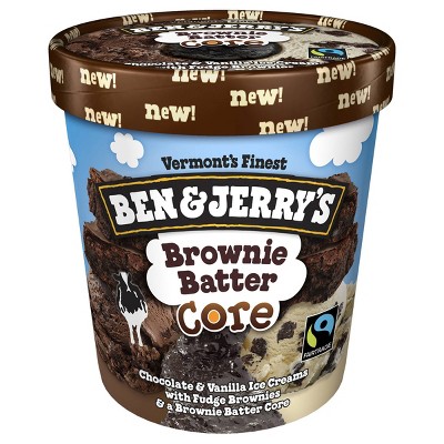 Ben & Jerry's Brownie Batter Core Ice Cream - 16oz