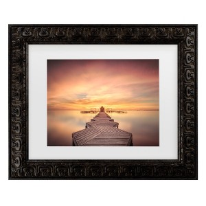 Trademark Fine Art - Doroteo Tobarra Narro Balneario Matted Framed Art - 1 of 4