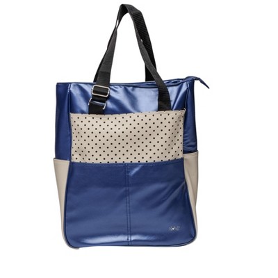 Glove It Tennis Tote Bag, Tennis Bag for Women, Ladies Sports Shoulder Bag, Large Tote with 6 Pockets, fits 2 Rackets - Ocean Key