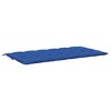 vidaXL Garden Bench Cushion Blue 78.7"x(19.7"+19.7")x2.8" Oxford Fabric - 4 of 4