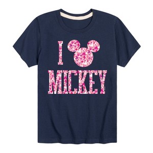 Boys' - Disney - I Love Mickey Short Sleeve Graphic T-Shirt - 1 of 4