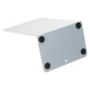 Unique Bargains Stationery Desktop Office Metal L-Shaped Desk Organizer Bookends 2 Set - 4 of 4