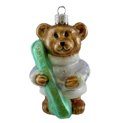 teddy bear christmas ornaments