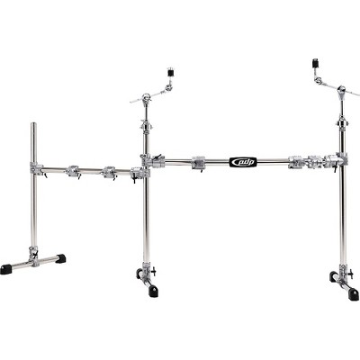 PDP by DW Chrome Plated Main and Side Drum Rack Package