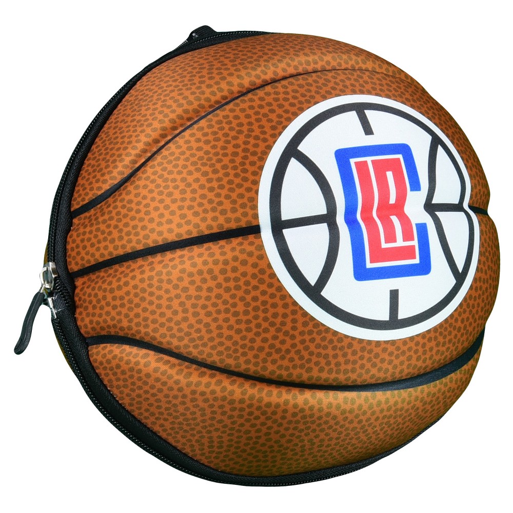 Photos - Travel Bags NBA Los Angeles Clippers Collapsible 10" Basketball Duffel Bag