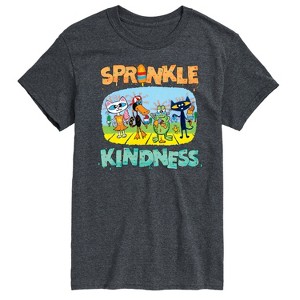 Men's - Pete the Cat - Sprinkle Kindness Short Sleeve Graphic T-Shirt - 1 of 4
