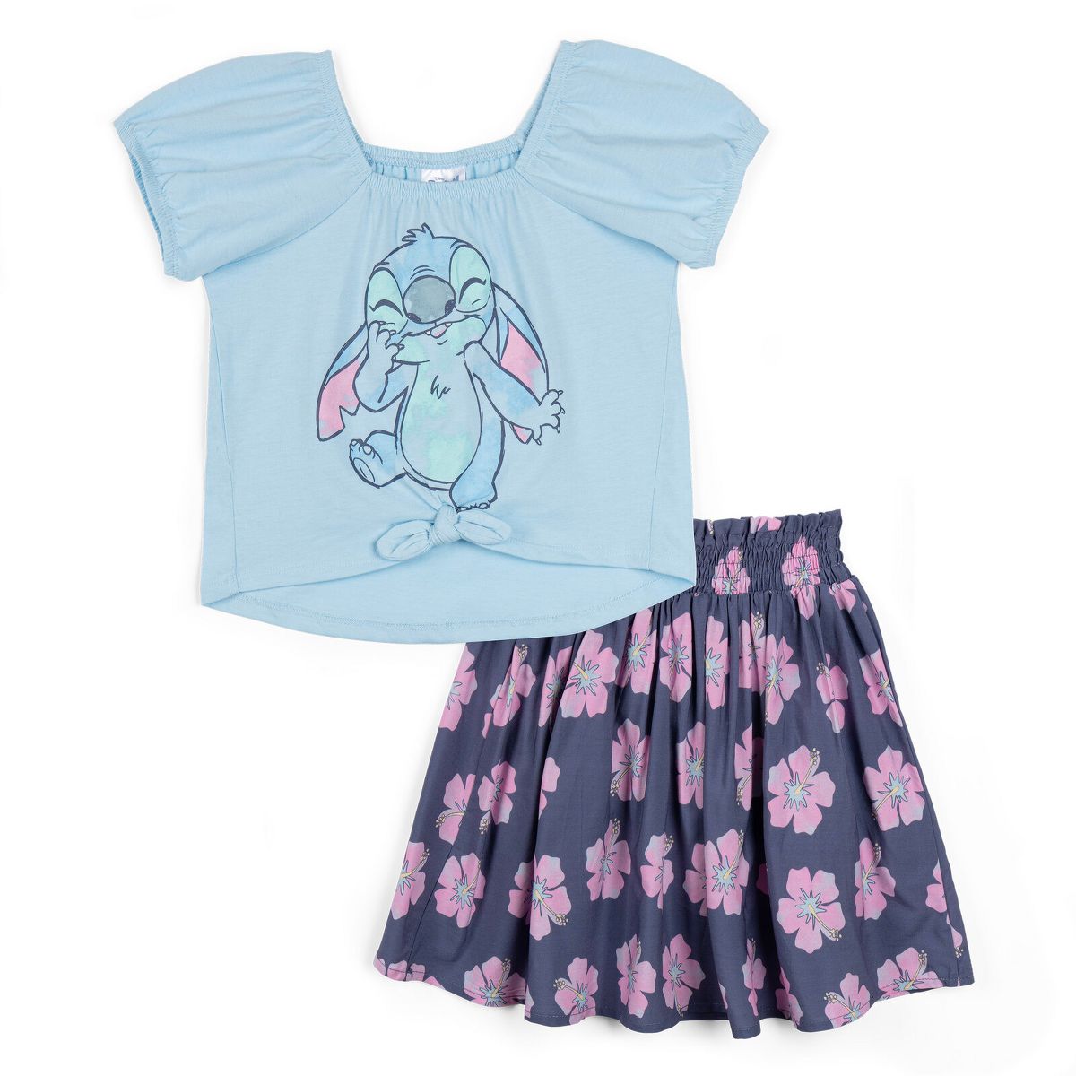 Disney Square Neck T-Shirt and Skirt Outfit Set - thumbnail 8