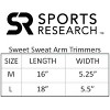 Sports Research Sweet Sweat Arm Trimmers - image 2 of 2