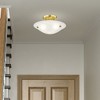Livex Lighting Oasis 3 - Light Flush Mount in  Polished Brass - 2 of 4