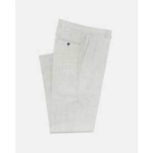 Lomsoe light grey tropical wool trousers - 1 of 1