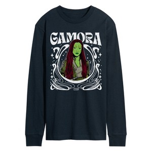 Men's - Marvel - Guardians of the Galaxy Gamora Art Nouveau Long Sleeve Graphic T-Shirt - 1 of 4