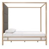 Evert Champagne Gold Canopy Bed with Panel Headboard - Inspire Q - 4 of 4