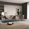 Washable Vintage Floral Rug Non Slip Low Pile Rug Soft Retro Throw Floor Cover Foldable Indoor Carpet for Living Room Bedroom Playroom Nursery - 2 of 4