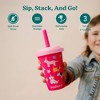 Reduce Go-Go's New Spill Proof 12oz Portable Drinkware with Straw Set - 3 of 4