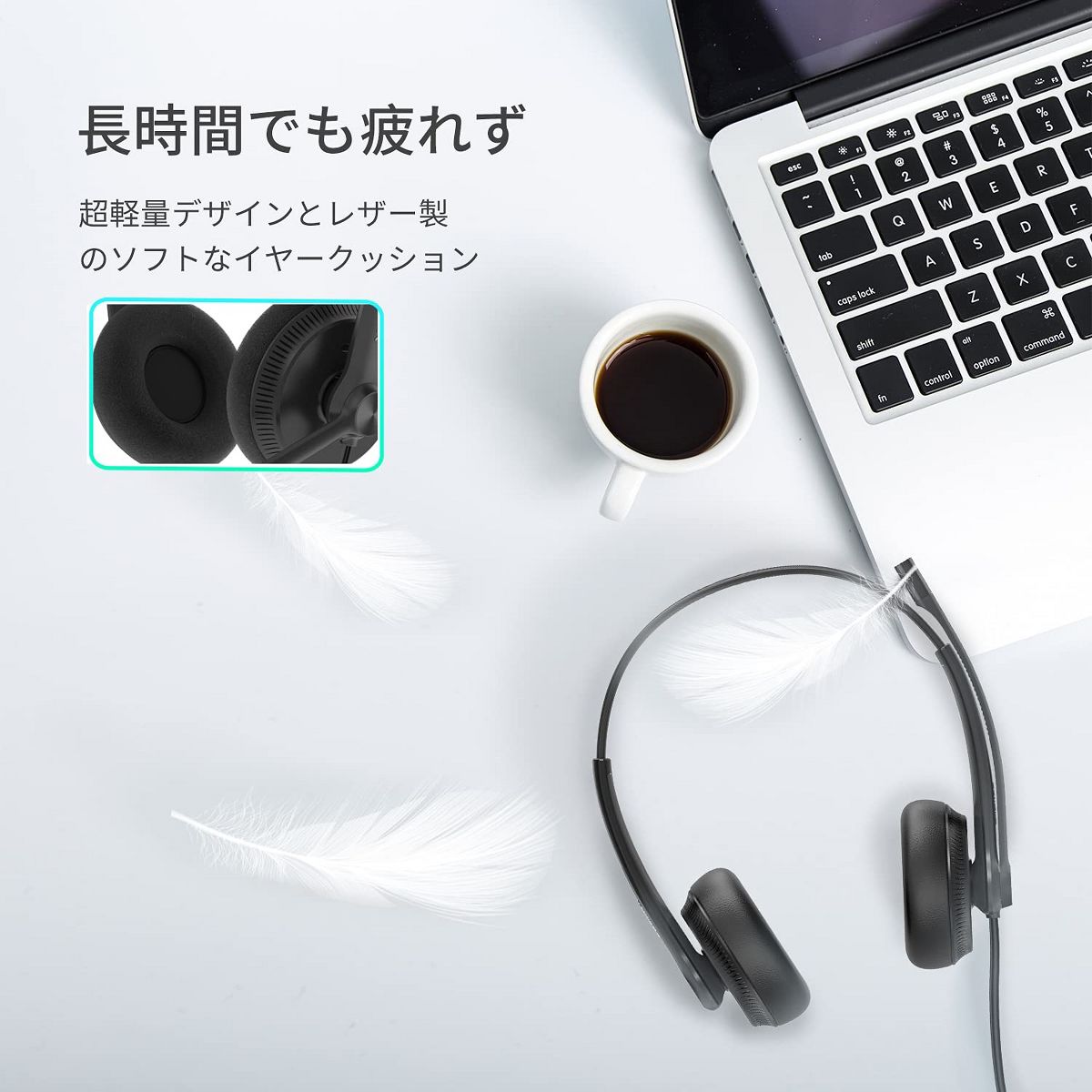 Yealink UH34 LITE DUAL TEAMS USB Wired Headset 1308048 - thumbnail 2