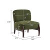 Lounge Chair with Solid Wood Frame,Upholstered Accent Chair for Living Room,Bedroom,Reading Nook or Office-Maison Boucle - 4 of 4