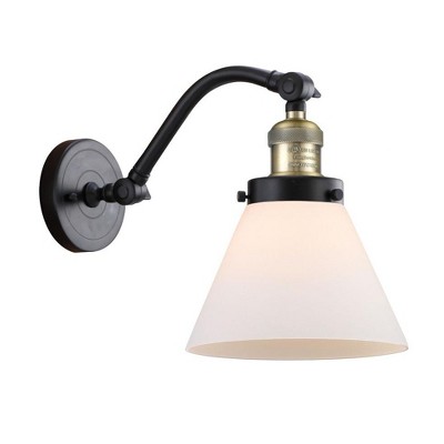 Cone - 1 Light Wall Sconce In Industrial Style-11.5 Inches Tall and 8 Inches Wide