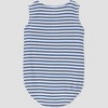 Carter's Just One You® Baby Boys' Striped Textured Romper - Blue/White - 2 of 2