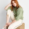 Women's Short Sleeve Crewneck Sweater - Future Collective - 3 of 3