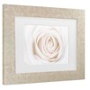 Trademark Fine Art - Cora Niele White Rose Matted Framed Art - 3 of 4