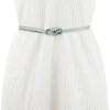 Elerevyo Women's Faux Leather Skinny Belt for Dress Adjustable Knotted Thin Waist Belts - 4 of 4