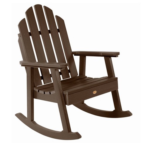 Classic Westport Patio Rocking Chair - Weathered Acorn - Highwood