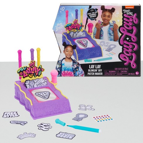 That Girl Lay Lay Blingin' DIY Patch Maker Activity Kit with 11in