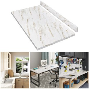 LOVMOR Laminate Countertop, Washer Dryer Counter Top, Wood Countertop for DIY, Table Top for Office Desk and Kitchen Table - 1 of 4
