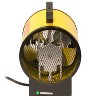 DURA HEAT® 240-Volt 3,750-Watt 12,800-BTU Electric Forced Air Heater with Remote, Yellow and Black, EUH4000R - 3 of 4