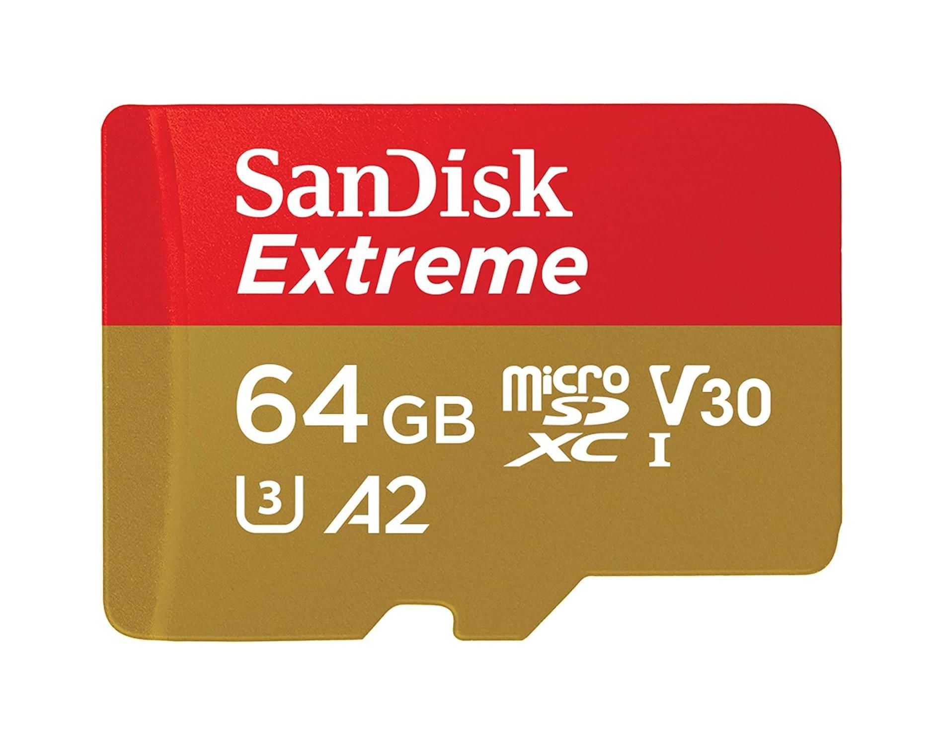 Bulk SanDisk 64GB Extreme microSDXC Memory Card No Adapter