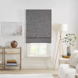 Drew 100% Total Blackout Cordless Roman Blind and Shade - Eclipse