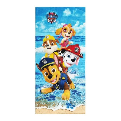 PAW Patrol the Tide Beach Towel Blue