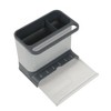 Gibson Home Ledgebrook Sink Caddy With Metal Panel and Drain Board Sink Organizer. - 4 of 4