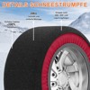 Docred Large Antislip Snow Socks for Tires Enhanced Traction Device  Alternative to Snow Chains Winter Ice Snow Driving Accessory for Cars SUV Trucks - 4 of 4
