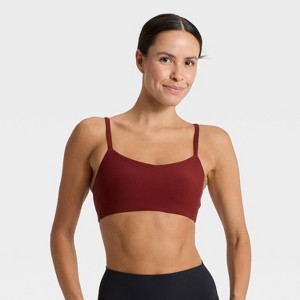 Women's Everyday Soft Light Support Strappy Sports Bra - All In Motion™ - 1 of 4