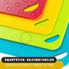Bellemain Extra Thick Flexible Plastic Cutting Board Mats - Non-Skid, Food Color-Coded, Set of 4 - 2 of 4