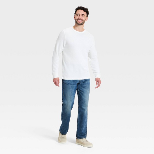 Camisa de cuello redondo de manga larga con textura vintage para hombre - Goodfellow & Co™ 3