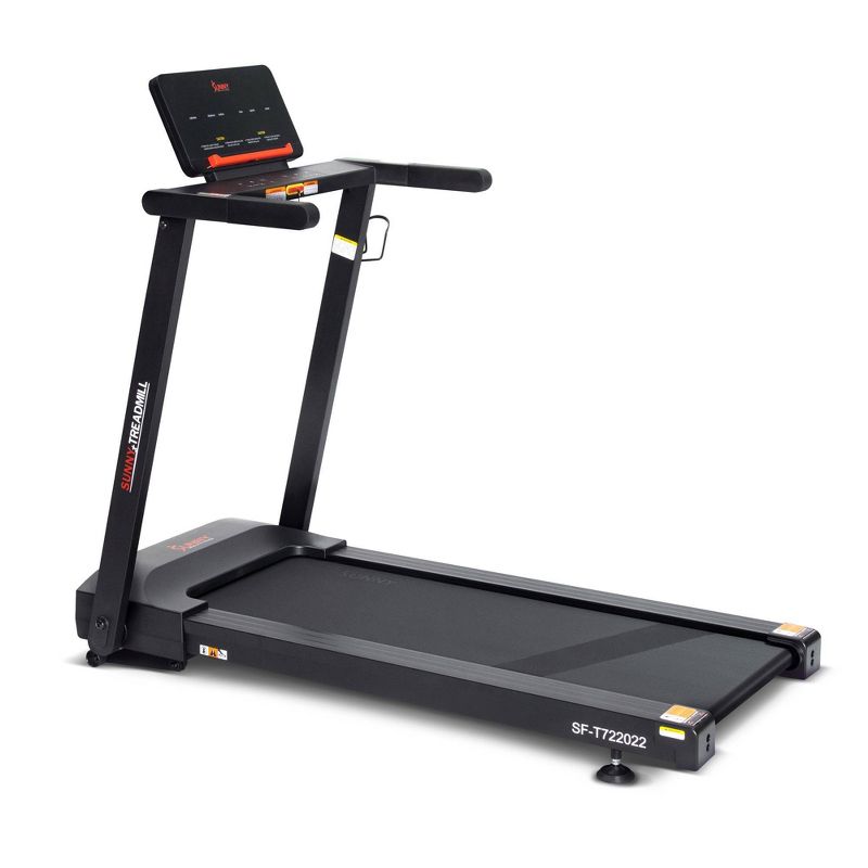 Sunny Health &#38; Fitness Interactive Slim Auto Incline Treadmill, 1 of 18