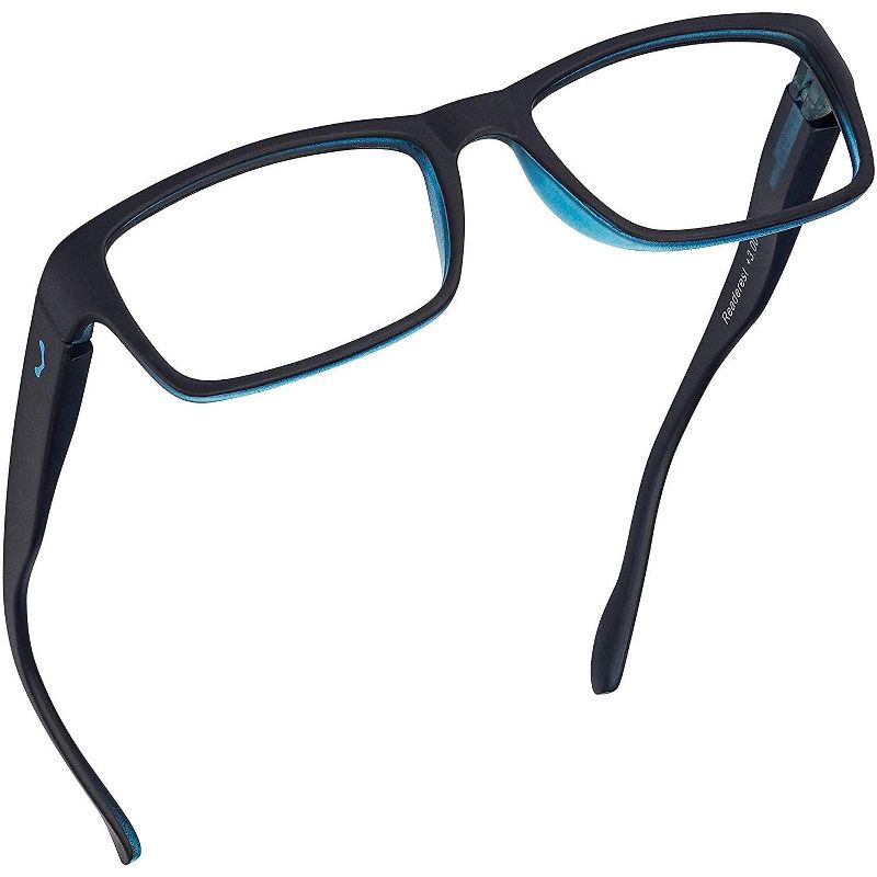 Readerest 0.50 Magnification Blue Light Blocking Reading Glasses, Blue, 1 of 4