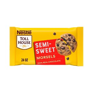 Nestle Toll House Semi-Sweet Chocolate Chips for Baking - 24oz - 1 of 4