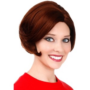 HalloweenCostumes.com One Size Fits Most Women Women's Incredible Superhero Wig, Orange - 1 of 2