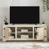 MOEPISY Farmhouse Rattan TV Stand Console Table for TVs up to 70 Inches - 2 of 4