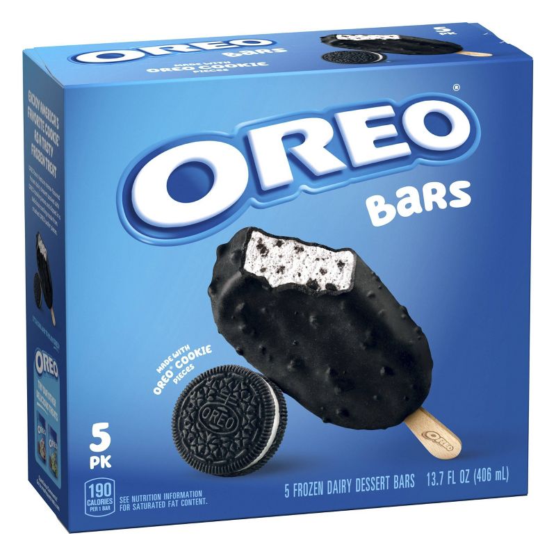 OREO Ice Cream Bar Frozen Desserts - 5ct/13.7 fl oz, 3 of 16