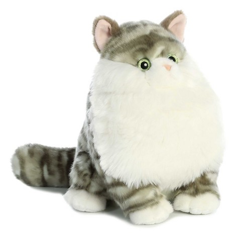 Aurora Small Dumpling Tabby Fat Cats Charming Stuffed Animal Gray 9 Target
