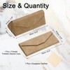Unique Bargains Foldable Triangle Magnetic Portable Eyeglass Case with Eyeglass Cloth 1 Pc - 2 of 4